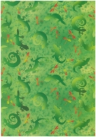 Transparentpapier Fauna